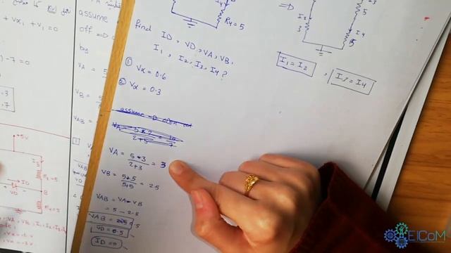 Electronics 1 | DC analysis of diode circuits part 2. смотреть онлайн