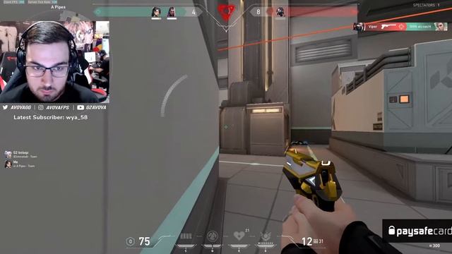 G2 AVOVA - SAGE - ICEBOX - (21/16/2) - VALORANT POV смотреть онлайн