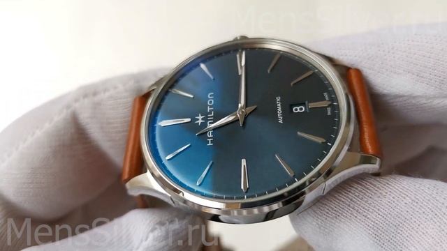 Hamilton Jazzmaster Thinline Auto H38525541 Men's Watch | Тонкие Швейцарские Часы Хамильтон Мужские смотреть онлайн
