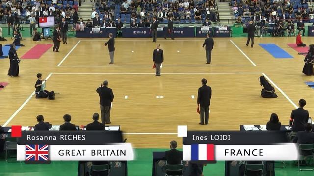 17th World Kendo Championships 2ch R.RICHES(GBR) vs I.LOIDI(FRA) смотреть онлайн
