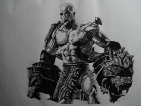 God of War 3 (Cestus Drawing) смотреть онлайн