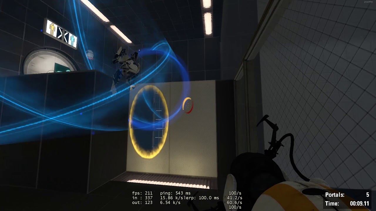 Portal 2 - Funnel Laser World Record 12.88 смотреть онлайн