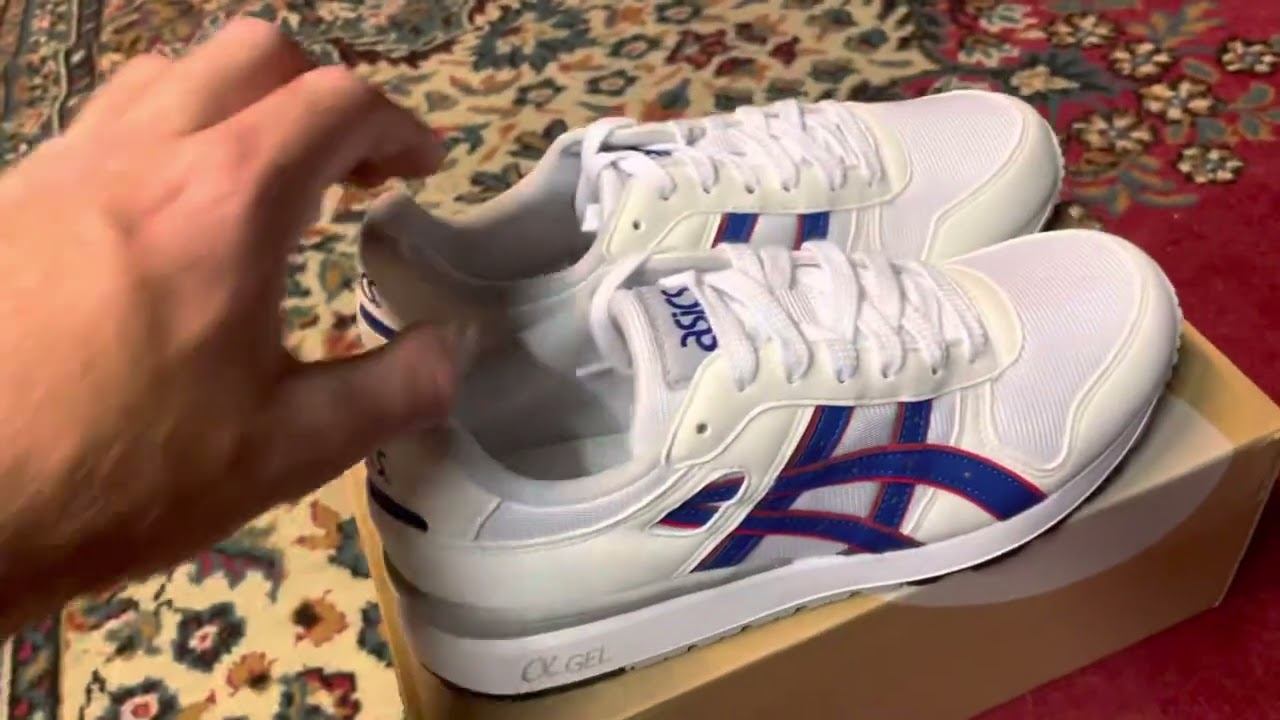Asics GT-II WHITE/MONACO BLUE deadstock unboxing смотреть онлайн