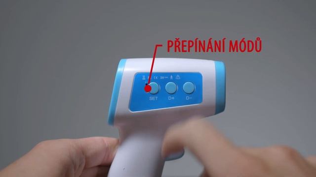 Bezkontaktní teploměr / CZ смотреть онлайн