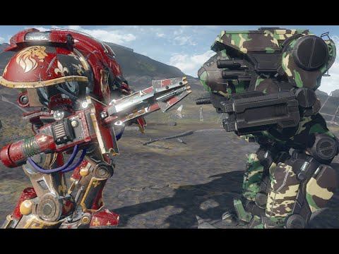 BATTLEMECH VS IMPERIAL KNIGHT смотреть онлайн