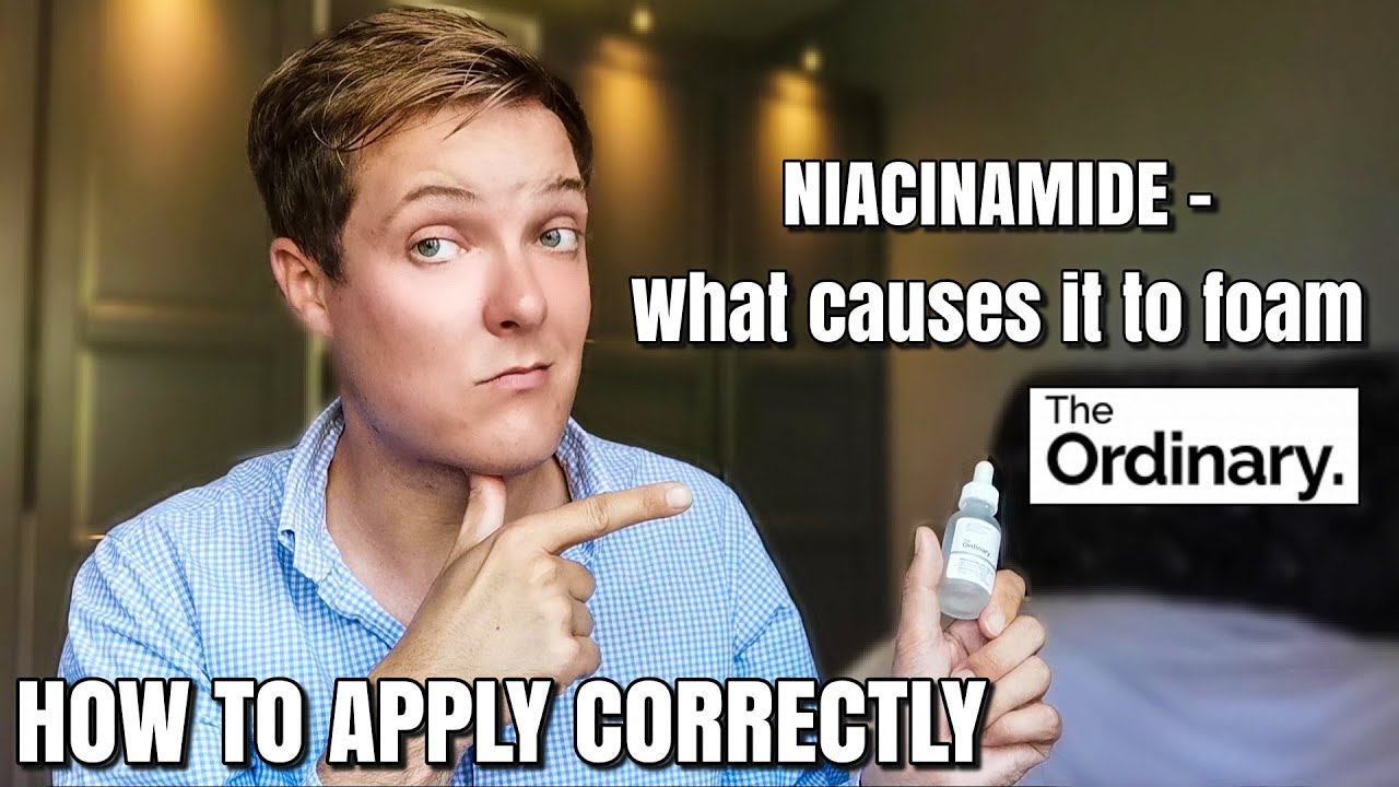 THE ORDINARY NIACINAMIDE FOAMING Serum | Should it foam when I apply it and how to stop it happenin смотреть онлайн