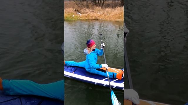 Как на SUP проплыть под низким мостом смотреть онлайн