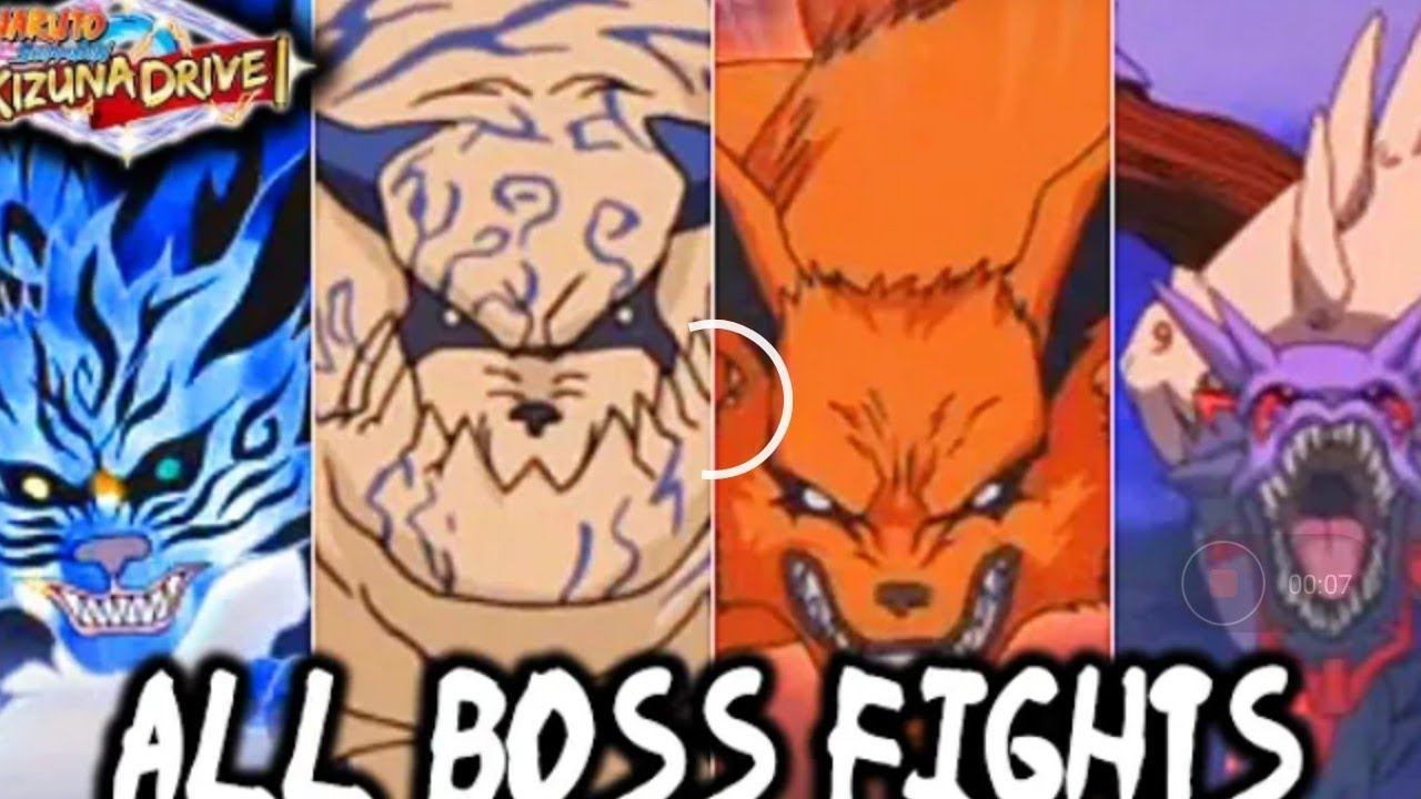 Шукаку Мататаби и Курама в Наруто кизуне драйв смотреть онлайн