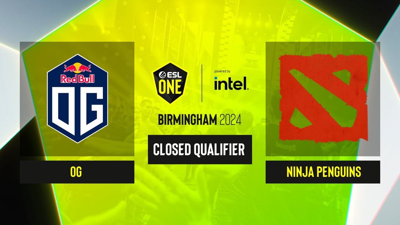 Dota2 - OG vs Ninja Penguins - Game 2 - ESL One Birmingham 2024 - CQ - WEU смотреть онлайн