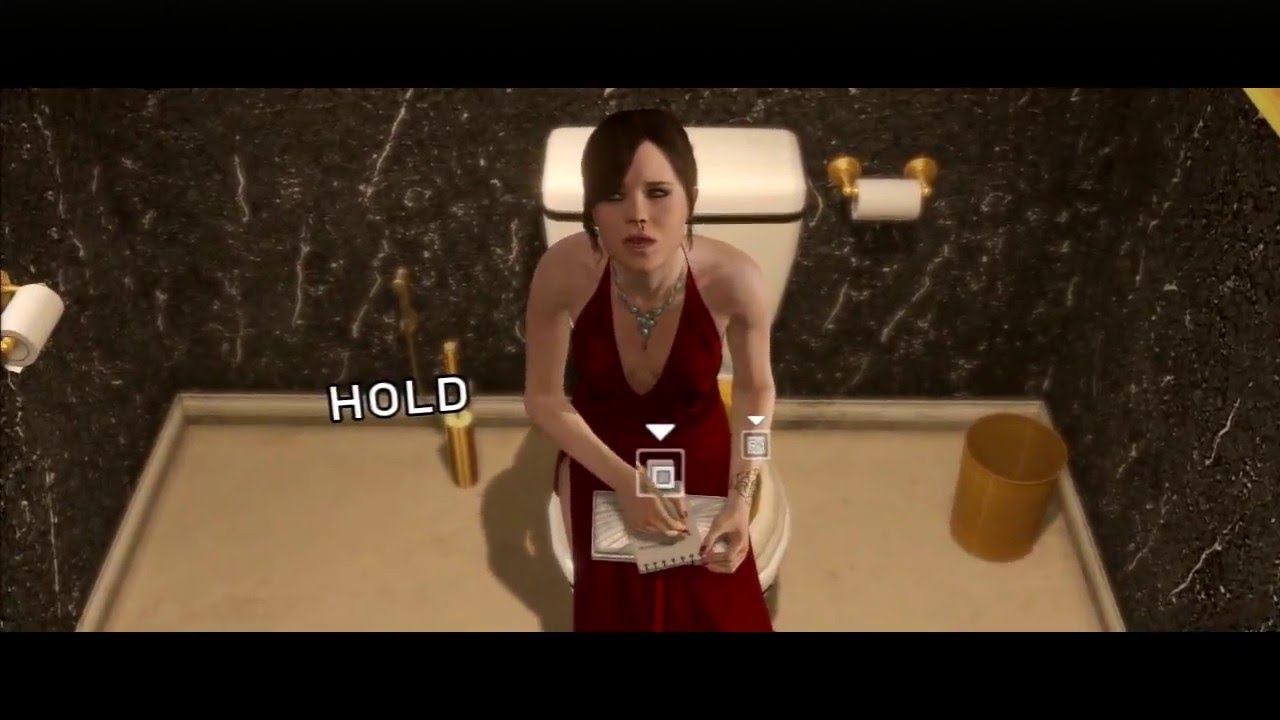 Beyond Two Souls: Ellen Page Bathroom Scene смотреть онлайн