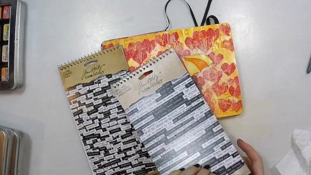 Art Journal Page: Heart Confetti смотреть онлайн
