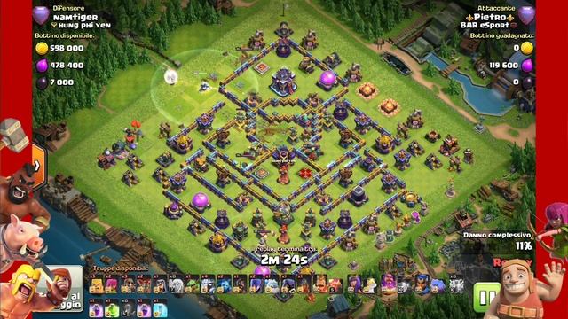 ZAP E-TITANS Legend Hits! TH15 Zap Electro Titans strategy #9 | Clash of Clans смотреть онлайн