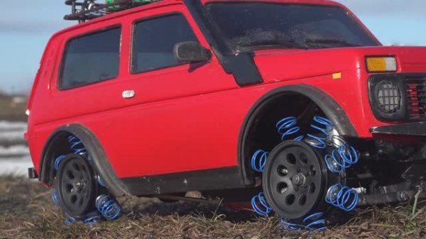 Пружины вместо ШИН. Тест на Ниве