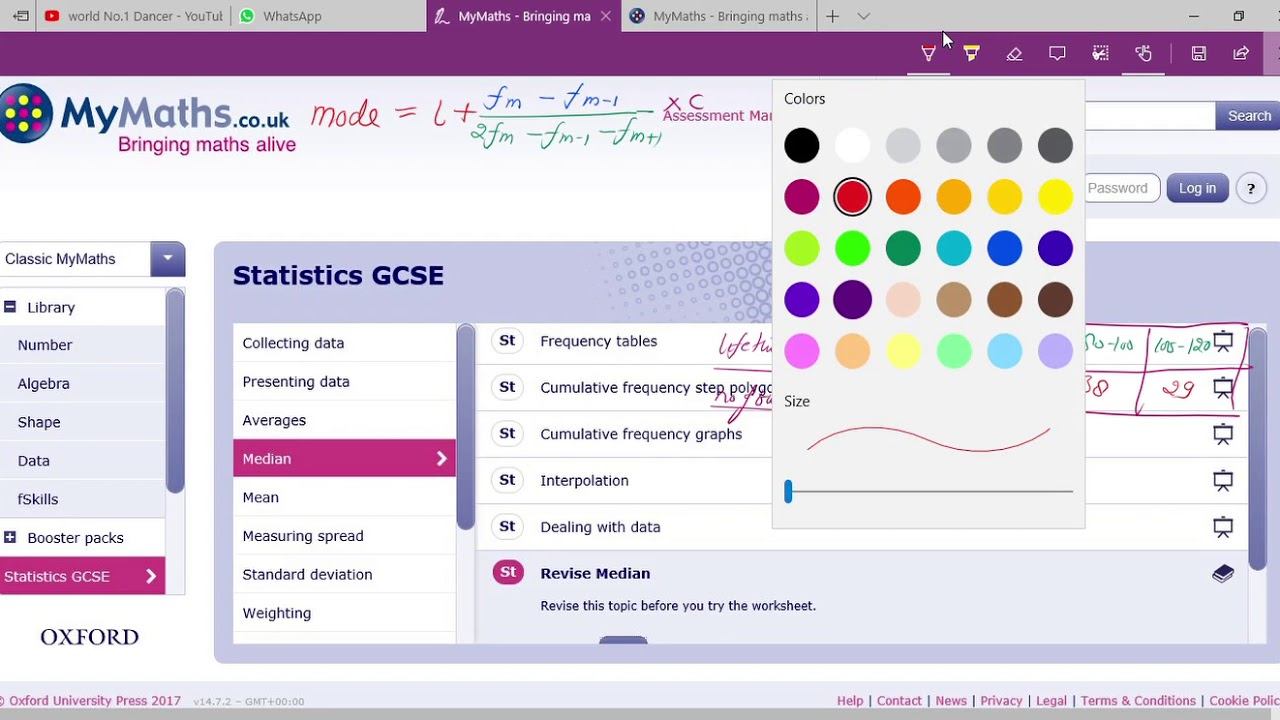 Finding means, median, and modes | Descriptive statistics-higher grade/cbse-6,7,8,9 смотреть онлайн