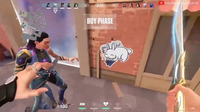 Bunny Hop Spray Is The Cutest Thing You’ll See Today In Valorant смотреть онлайн