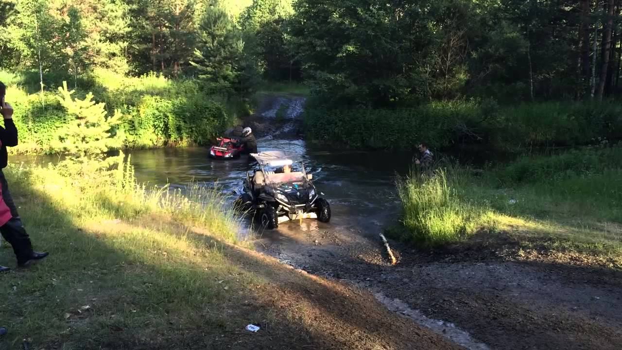 Переезд брода на CFMoto Z8 04.07.2014 - 8 смотреть онлайн