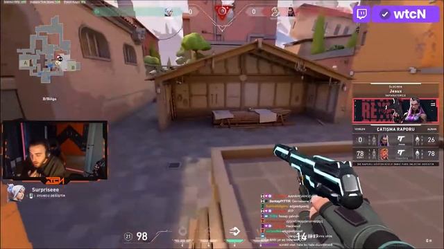 Valorant Turkey Ortaya Karışık Anlar #2 | ACE ATICAM!! смотреть онлайн