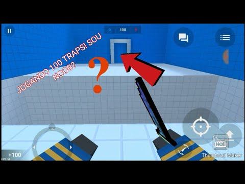 (BLOCK STRIKE):JOGANDO 100 TRAPS! смотреть онлайн