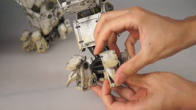 threezero Titanfall Atlas foot & toes articulation смотреть онлайн
