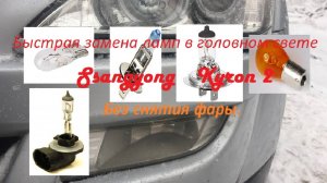 Быстрая замена ламп Kyron
