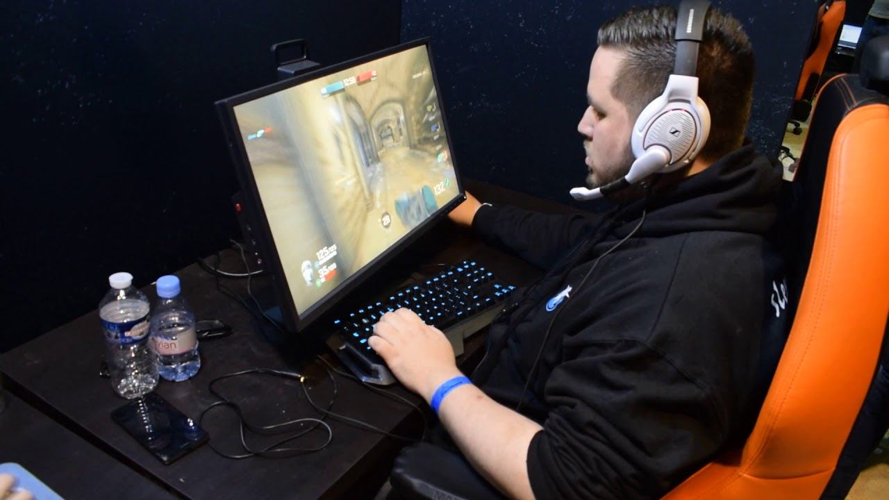 DreamHack Tours 2018 - Quake Champions - Silencep playing смотреть онлайн