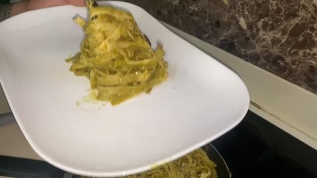 SHRIMP PESTO PASTA смотреть онлайн