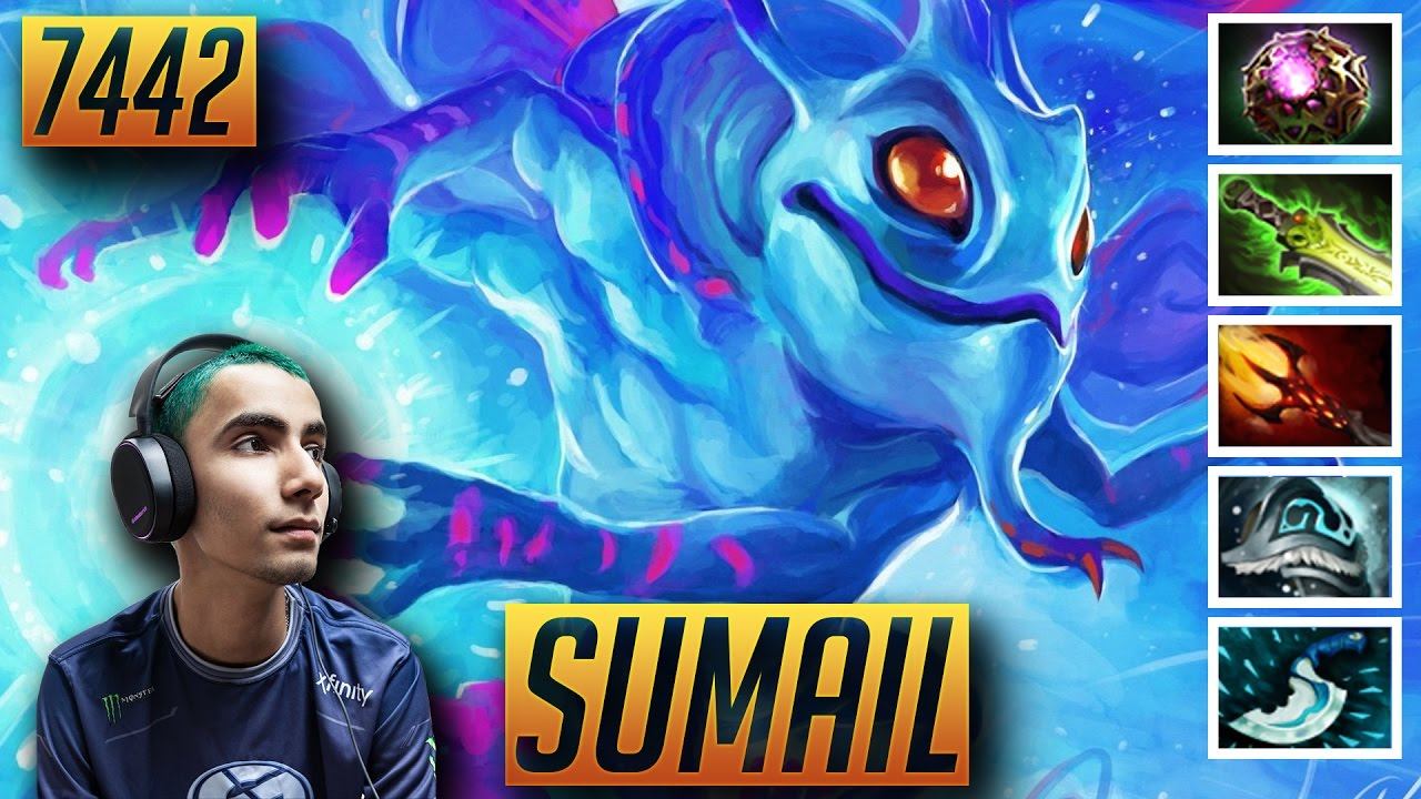 SumaiL Puck INTENSE GAME 64K Damage Dota 2 HARD Pro Replay #proreplay смотреть онлайн