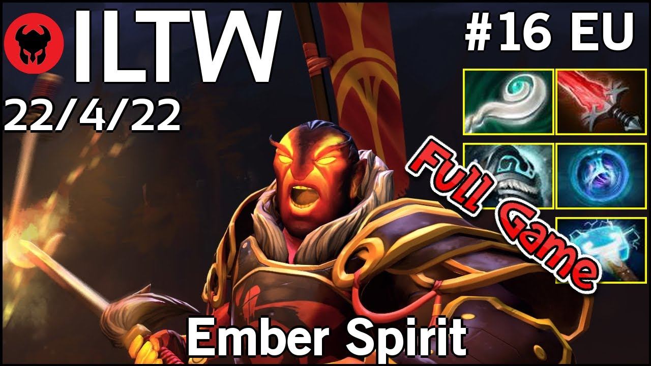 ILTW [Espada] plays Ember Spirit!!! Dota 2 Full Game 7.20 смотреть онлайн