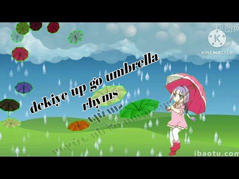 up go umbrella on a rainy and sunny day rhyms смотреть онлайн