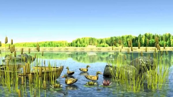 Unity3d Охота на уток. Реалистичная вода