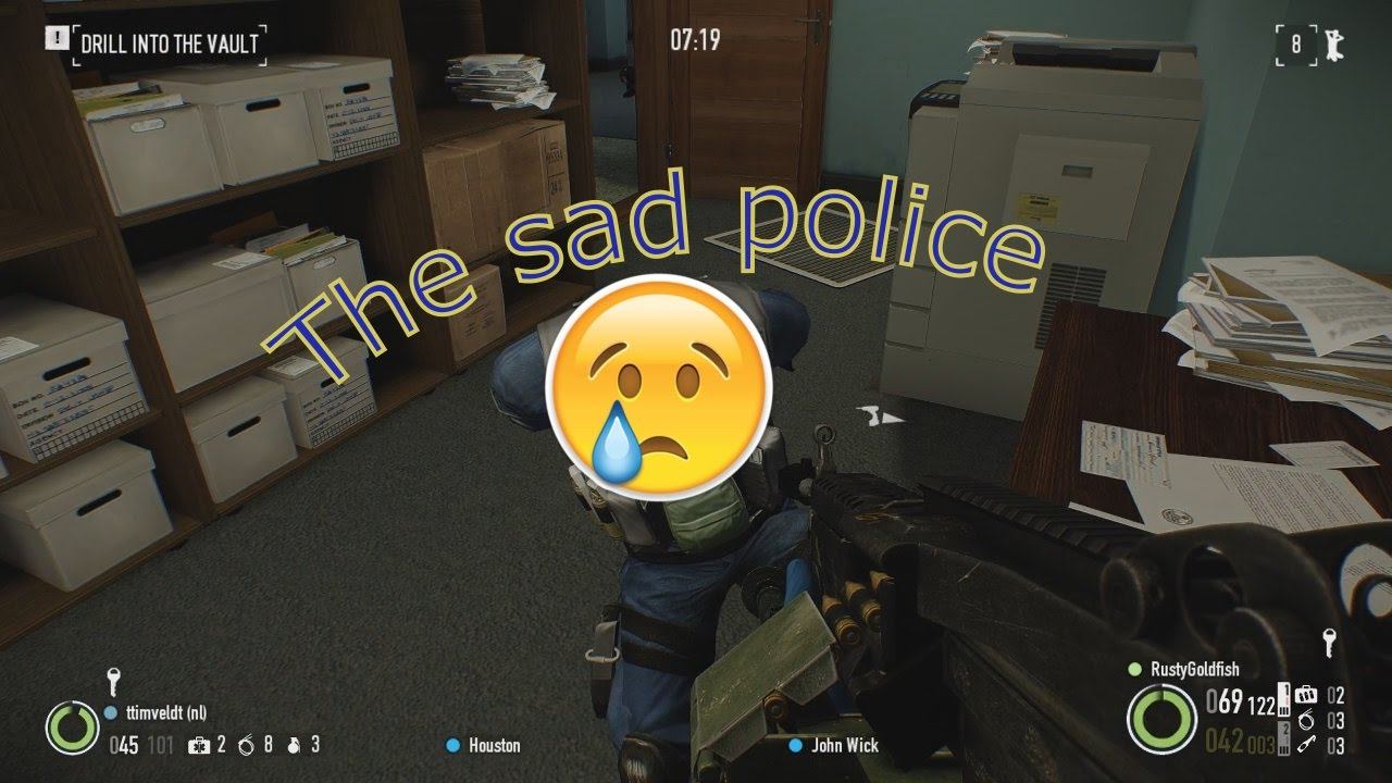 Payday 2 THE SAD POLICE COP | Funny payday moments смотреть онлайн