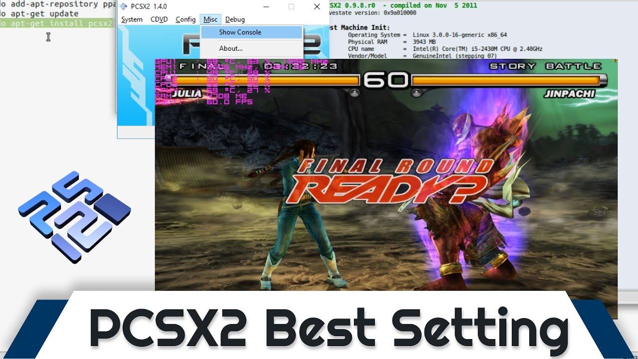 PCSX2 1.5.0 Best Setting Run PS2 Games like Amazing... смотреть онлайн