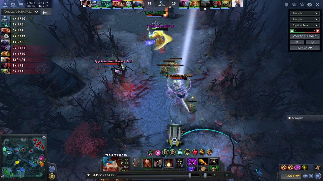 Finger of Death Echo league play (JCS vs Eggs) смотреть онлайн