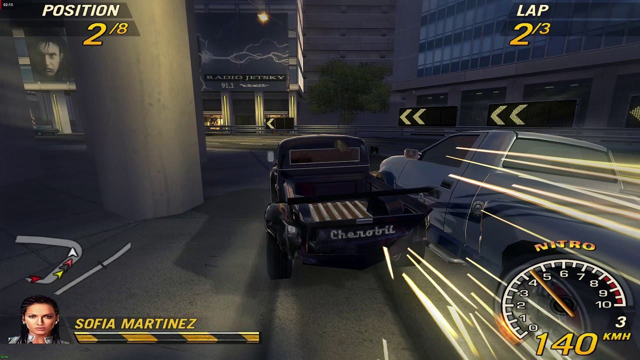 Flatout 2 Race Gameplay 4k 60 fps смотреть онлайн