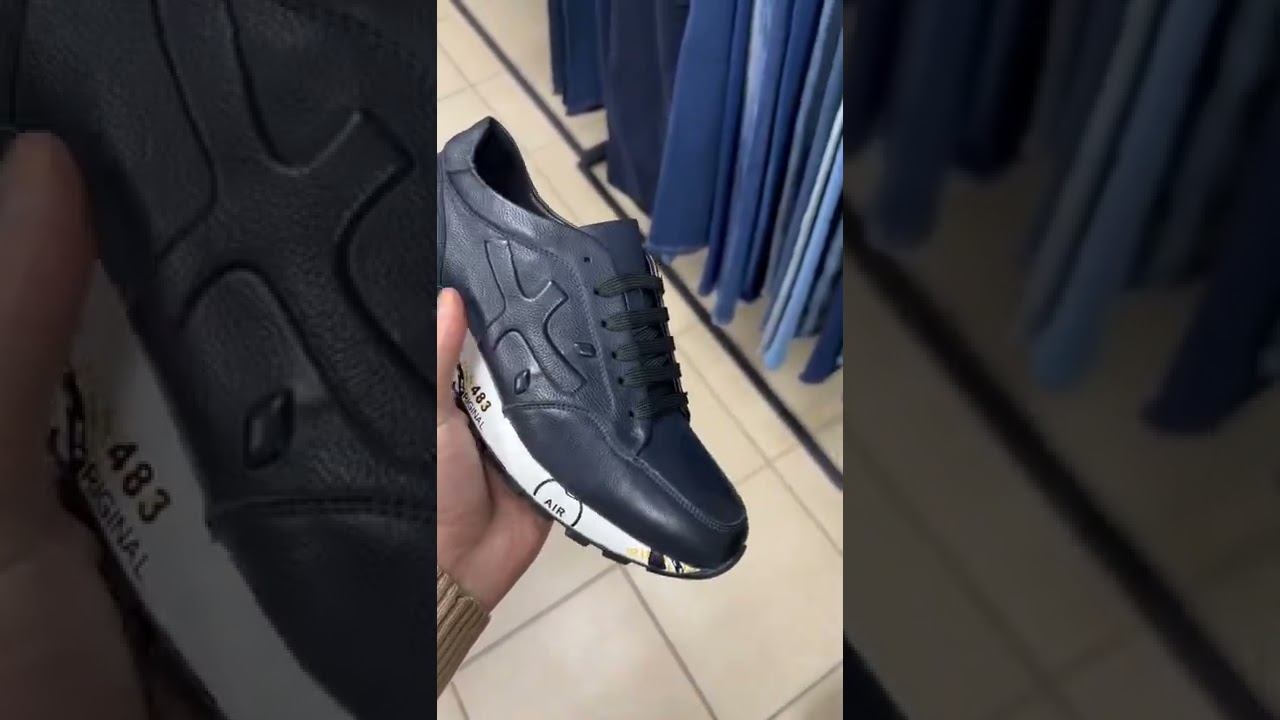 Новые кроссовки из натуральной кожи Philipp Smith. Размеры 38-44 смотреть онлайн