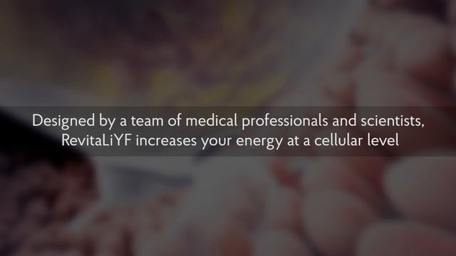 RevitaLiYF - Vital Organ Support, Anti-ageing And Natural Energy Booster