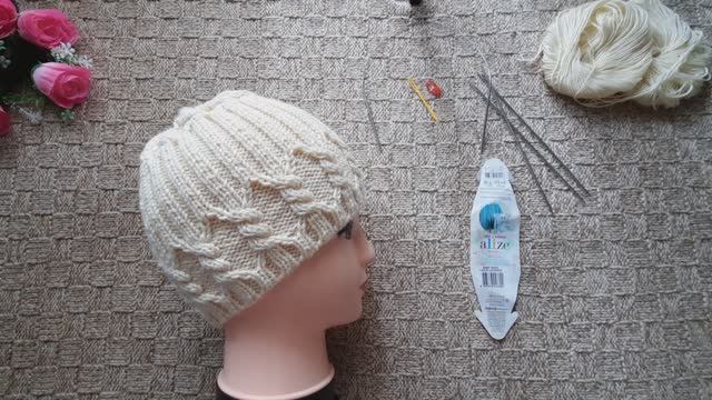 ШАПКА теплая с косами .. смотреть онлайн