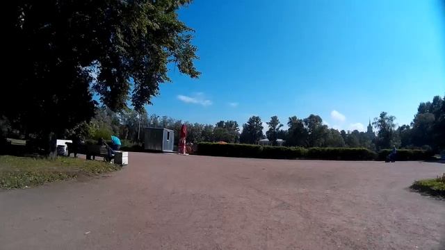 Лето. Парк Победы. Вело. + Скамейка. смотреть онлайн