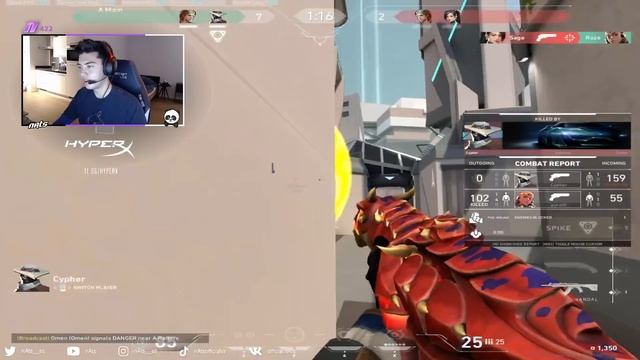 #1 GOD OF VIPER - NATS ! VIPER SPLIT VALORANT RANKED GAMEPLAY [Full Match VOD] смотреть онлайн