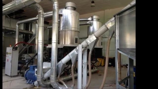 Монтаж модульной линии P System производительностью 1,5 тонн/час - Болгария (Завод Sunny Tera 2007) смотреть онлайн