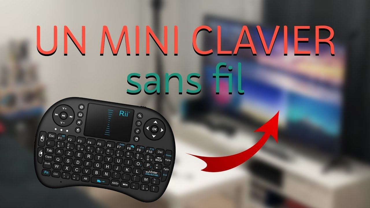 UN MINI CLAVIER SANS FIL POUR CONTROLER VOTRE TV ! смотреть онлайн