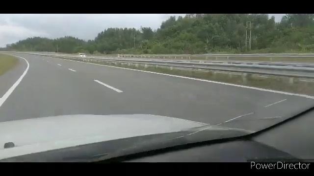 kita tengok jalan yang siap sepenuh nya di wpc 10 pan borneo highway