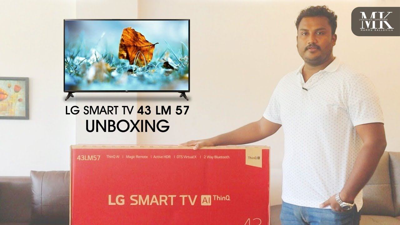 LG SMART TV 43 LM 57 UNBOXING|MK VLOGS|KALLUVILA HOME GALLERY|FURNITURE| WHITEMART|KALLUVILA| смотреть онлайн