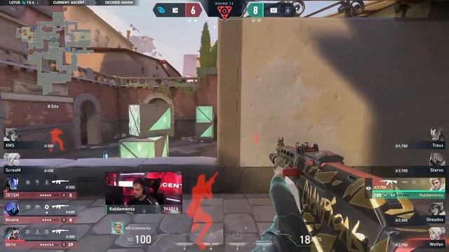KOI Koldamenta 4k 1v3 Clutch vs Karmine Corp | VCT EMEA смотреть онлайн