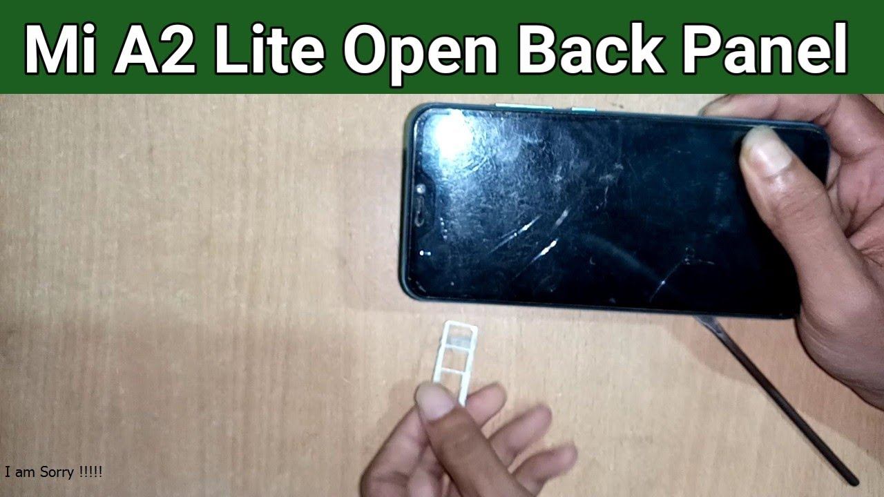 Xiaomi mi a2 lite open back panel смотреть онлайн