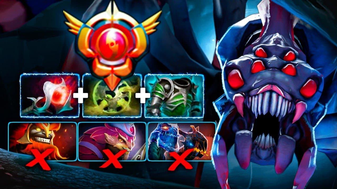 БРУДА 🔥 Самый ИМБОВЫЙ герой ПАТЧА - Broodmother 30 LVL Dota 2 смотреть онлайн