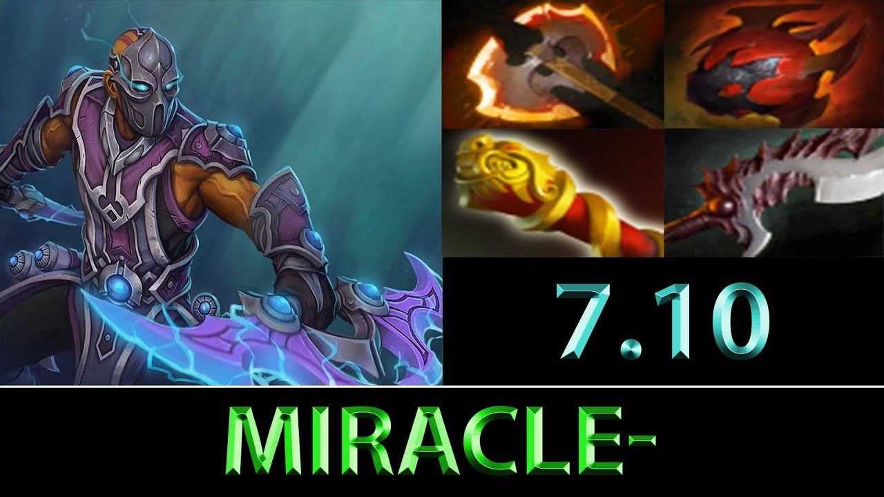 Miracle- [Anti-Mage] Fast Farm Late Game ► Dota 2 7.10 смотреть онлайн