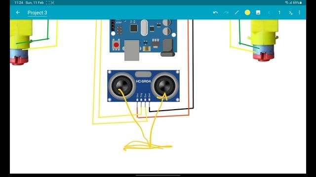 06 Project 3 Obstacle avoiding robot смотреть онлайн