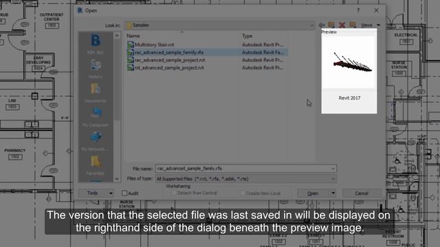 Revit 2019: File Version in Open Dialog смотреть онлайн