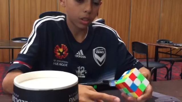 Melbourne Cube Days Blindfolded 3rd Place Solve 3:47 смотреть онлайн